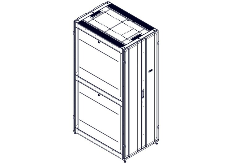Systeme Electric Шкаф Systeme Electric, серия Uniprom, 48U-800/1200, боковые панели 4шт, черный (UR3387) превью в интернет-магазине электрики Форум Электро в Москве