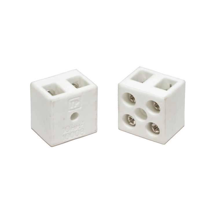 Клемма керамическая латунь 10 мм? 2 пары контактов с крепежным отверстием (5 шт/уп) Промрукав (PR08.7161) превью в интернет-магазине электрики Форум Электро в Москве Клемма керамическая латунь 10 мм? 2 пары контактов с крепежным отверстием (5 шт/уп) Промрукав (PR08.7161) превью в интернет-магазине электрики Форум Электро в Москве