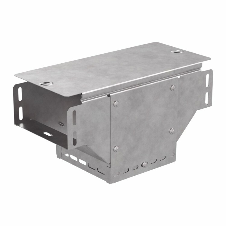 Ответвитель Т-образный вертикальный с крышкой Стандарт 150х80 Промрукав (PR16.0960) превью в интернет-магазине электрики Форум Электро в Москве