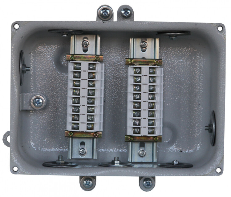 КЗН-16 У3, 16 зажимов, IP31 (заглушка металл), коробка клеммная  (ЭТ) (ET013206) превью в интернет-магазине электрики Форум Электро в Москве