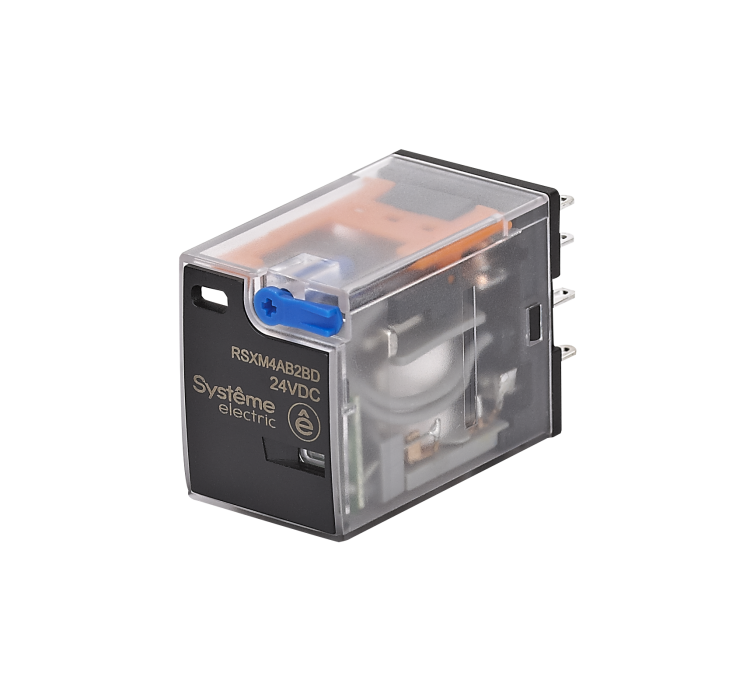 Реле 6A 4CO 24VDC тест кнопка LED (RSXM4AB2BD) превью в интернет-магазине электрики Форум Электро в Москве