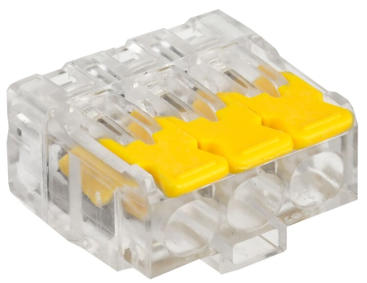 IEK Строительно-монтажная клемма СМК 228-413 (4шт/упак)