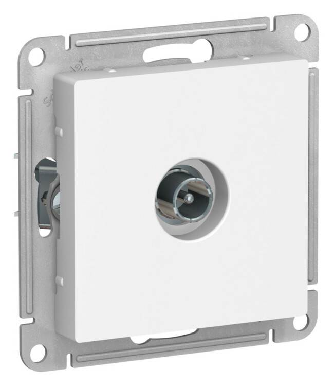 Картинка Systeme Electric AtlasDesign Лотос Розетка TV проходная 4DB, механизм (ATN001392) в интернет-магазине Форум Электро в Москве