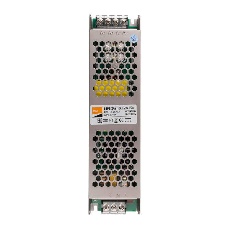 Jazzway BSPS 24V 10,00A=240W IP20 3 г. гарантии (.5024250) превью в интернет-магазине электрики Форум Электро в Москве