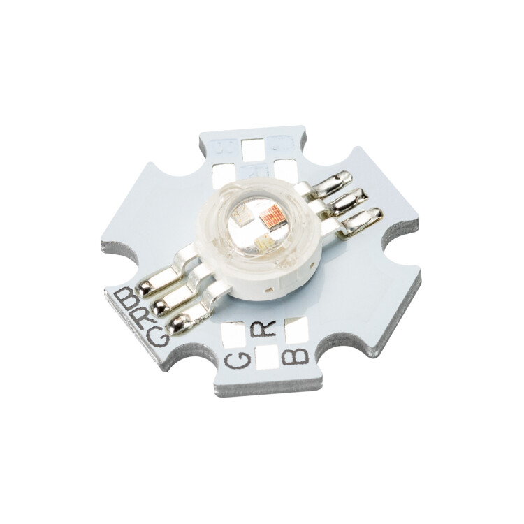 Мощный светодиод ARPL-Star-3W-EPA-RGB (350mA, W/W) (ARL, Emitter) (022248) превью в интернет-магазине электрики Форум Электро в Москве