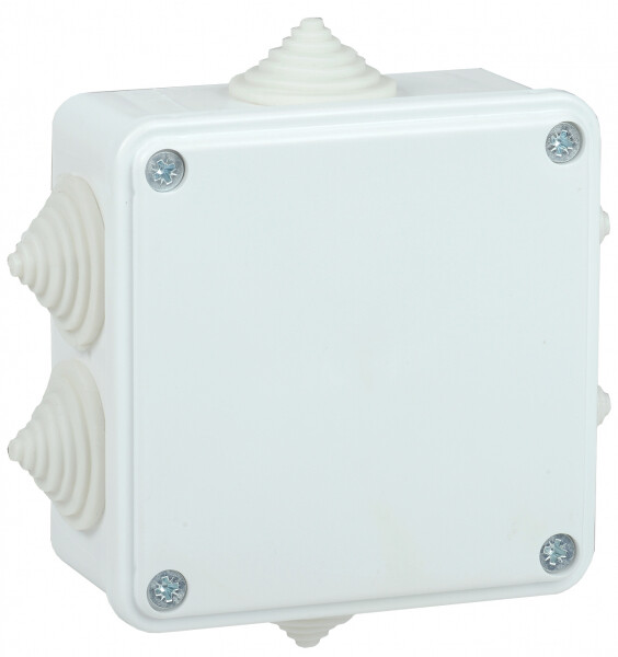 IEK Коробка расп. КМ для о/п 100х100х45мм IP44 6 вводов белая (UKO11-100-100-045-K01-44) превью в интернет-магазине электрики Форум Электро в Москве IEK Коробка расп. КМ для о/п 100х100х45мм IP44 6 вводов белая (UKO11-100-100-045-K01-44) превью в интернет-магазине электрики Форум Электро в Москве