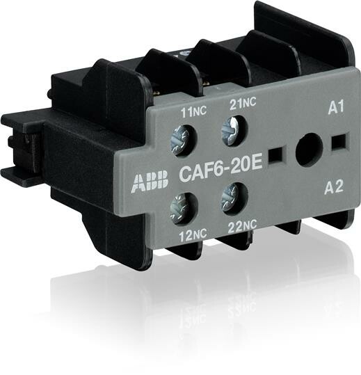 ABB CAF6-20E Контакт дополнительный фронтальный 2НО для B6, B7