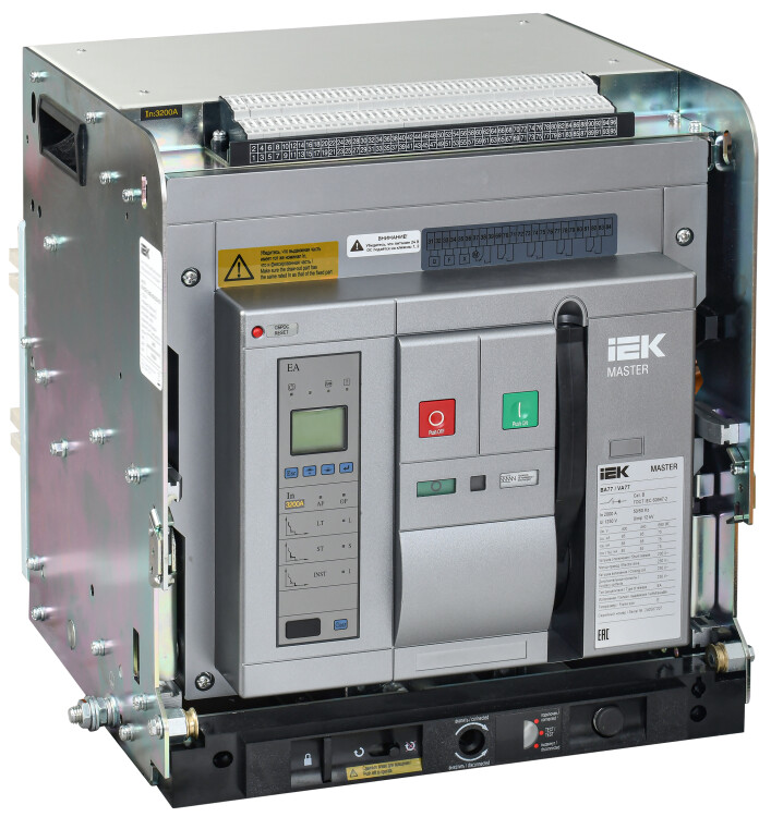 Возд. авт. вык. AC ВА77 W3P E 85кА 2000А EA акс. MASTER IEK (MI-ACB10-3WE-085-2000-ACF) превью в интернет-магазине электрики Форум Электро в Москве