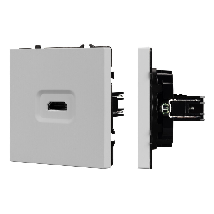 Картинка Arlight NOBE Розетка HDMI софт-тач никель SCT-MHD1-SFPL-IS (-) (061845(1)) в интернет-магазине Форум Электро в Москве