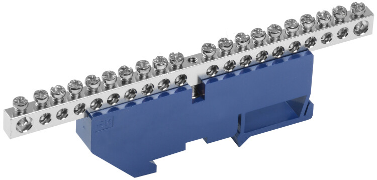 Шина N "ноль" на DIN-изол. Ni ШНИ-6х9-20-Д-С IEK (YNN10-20-D-K07-N) превью в интернет-магазине электрики Форум Электро в Москве Шина N "ноль" на DIN-изол. Ni ШНИ-6х9-20-Д-С IEK (YNN10-20-D-K07-N) превью в интернет-магазине электрики Форум Электро в Москве