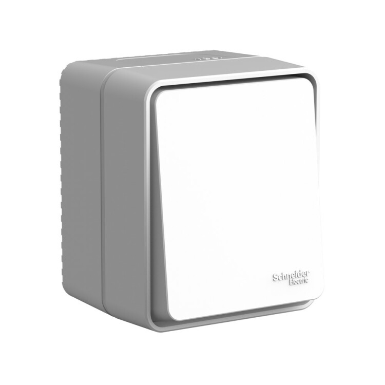 Картинка Systeme Electric AtlasDesign Profi54 Наруж Серый Переключатель 1-клавишный 10 АХ (ATN543061) в интернет-магазине Форум Электро в Москве