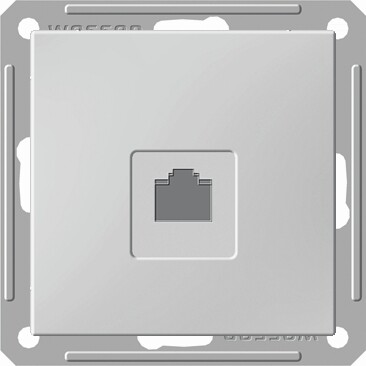 Картинка W59 РОЗЕТКА компьютерная RJ45 кат.5Е, механизм, ШАМПАНЬ (RSI-152K5E-4-86) в интернет-магазине Форум Электро в Москве