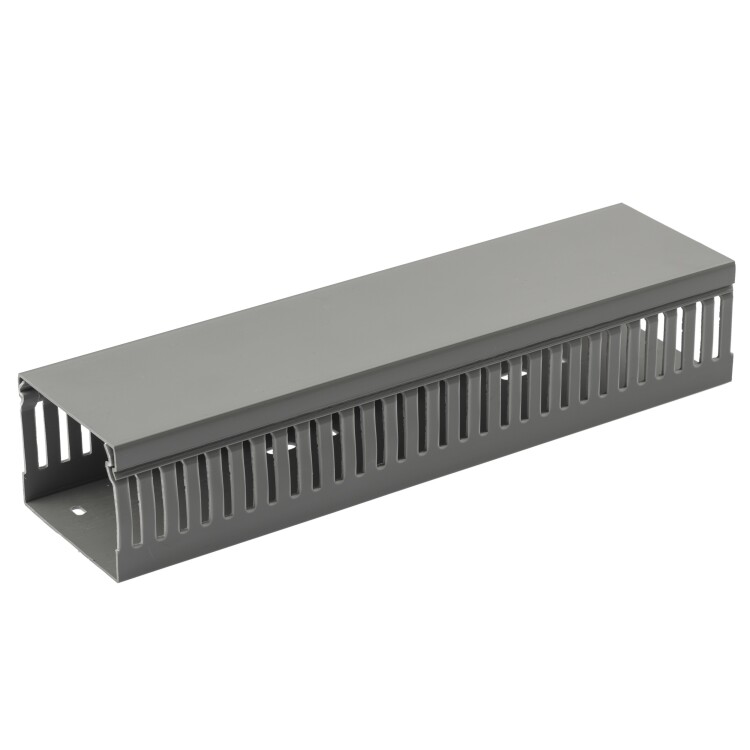 ЭРА Кабель-канал KK-60-40-PERF перфорированный серый 60х40мм 24м (Б0050776) превью в интернет-магазине электрики Форум Электро в Москве