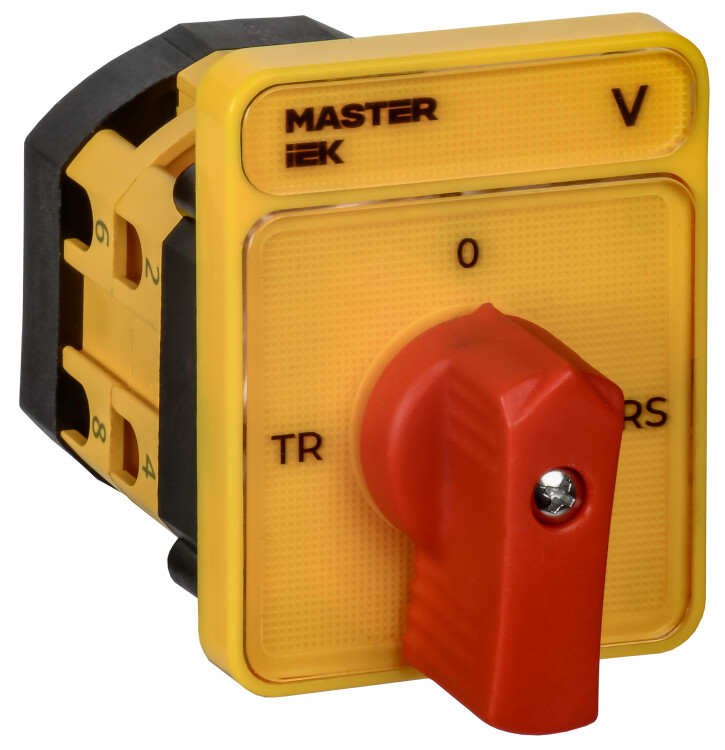 Перекл. кулачк. станд. рук. 10А сх. 67 MASTER IEK (MI-CS10-010-067) превью в интернет-магазине электрики Форум Электро в Москве