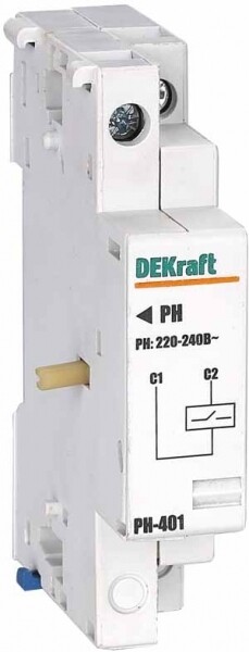 Расцепитель независимый для ВА-401 230В DEKraft (21252DEK) превью в интернет-магазине электрики Форум Электро в Москве Расцепитель независимый для ВА-401 230В DEKraft (21252DEK) превью в интернет-магазине электрики Форум Электро в Москве