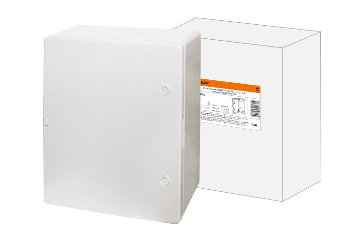 TDM Бокс пластиковый ЩМП-0-2, ABS, IP65, -45 до +75 С, навесной, (350x250x150) (SQ0932-0102) превью в интернет-магазине электрики Форум Электро в Москве