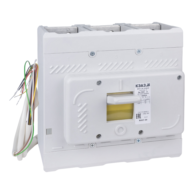 КЭАЗ Выключатель автоматический ВА57-39-341810-500А-2000-690AC-НР400AC-УХЛ3