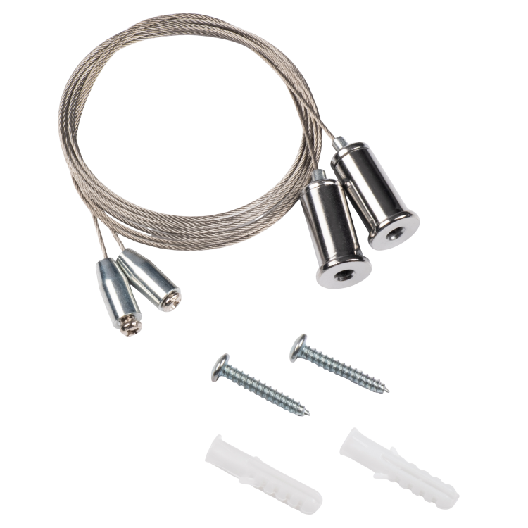 Jazzway PSO-02 S-2x1.0m Комплект подвесов (.5059207) превью в интернет-магазине электрики Форум Электро в Москве