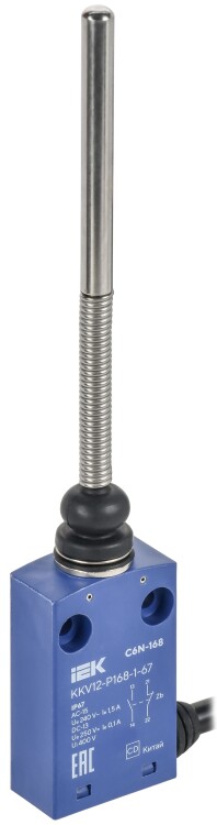 IEK Выкл. конц. C6N-168 пруж. стрерж. с мет. конц. IP67 (KKV12-P168-1-67) превью в интернет-магазине электрики Форум Электро в Москве