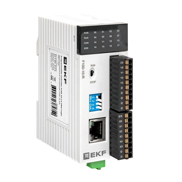 EKF Программируемый контроллер F100 10 в/в PRO-Logic (F100-10-R) превью в интернет-магазине электрики Форум Электро в Москве