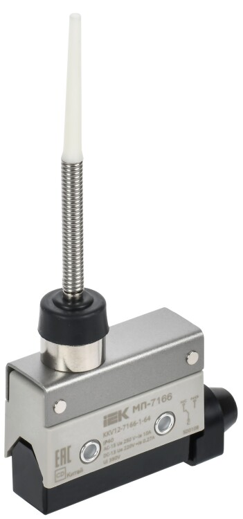 IEK Микр. конц. МП-7166 пруж. стрерж. с диэл. IP40 (KKV12-7166-1-64) превью в интернет-магазине электрики Форум Электро в Москве