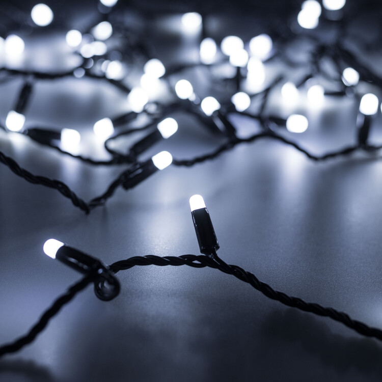 Arlight Светодиодная гирлянда ARD-STRING-CLASSIC-10000-BLACK-100LED-MILK-STD White (230V, 7W) (Ardecoled, IP65, 1 год) (031206) превью в интернет-магазине электрики Форум Электро в Москве