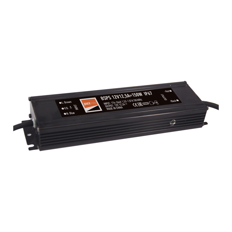 Jazzway Драйвер BSPS 12V12,5A=150W влагозащищенный IP67 (.3329297A) превью в интернет-магазине электрики Форум Электро в Москве
