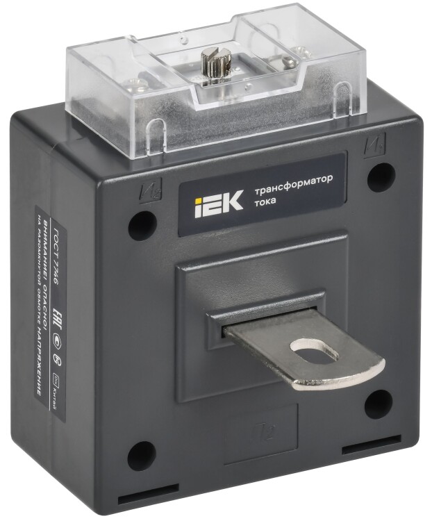 IEK Трансформатор тока ТТИ-А 20/5А 5ВА класс 0,5S МПИ08 (ITT10-3-05-0020-08) превью в интернет-магазине электрики Форум Электро в Москве
