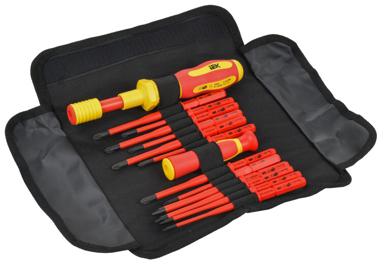 ARMA2L 5 Отвертка динамометрическая с жалами SLIM 14шт IEK (A2L5-NS50-T2-14) превью в интернет-магазине электрики Форум Электро в Москве