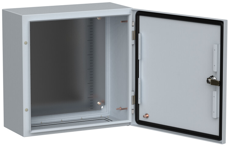 IEK TITAN 5 Корпус металлический ЩМП-40.40.20 УХЛ1 IP66 (TI5-10-N-040-040-020-66) превью в интернет-магазине электрики Форум Электро в Москве