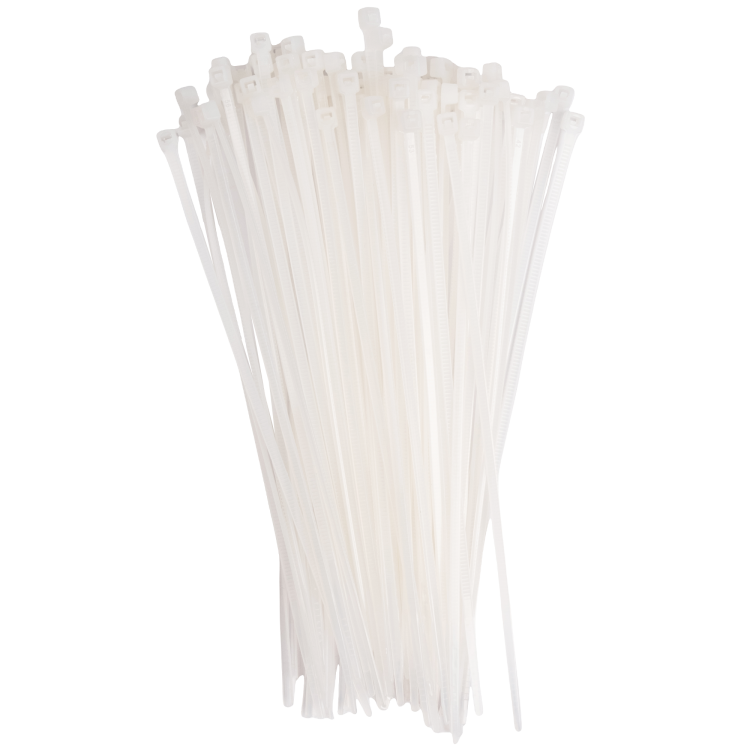 Кабельная стяжка PCT 2,5x150-100WH PA6.6 Jazzway (100 шт/уп) (.5053588) превью в интернет-магазине электрики Форум Электро в Москве