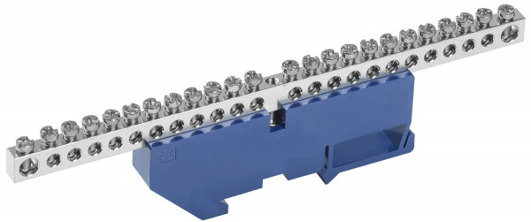 Шина N "ноль" на DIN-изол. Ni ШНИ-6х9-24-Д-С IEK (YNN10-24-D-K07-N) превью в интернет-магазине электрики Форум Электро в Москве Шина N "ноль" на DIN-изол. Ni ШНИ-6х9-24-Д-С IEK (YNN10-24-D-K07-N) превью в интернет-магазине электрики Форум Электро в Москве