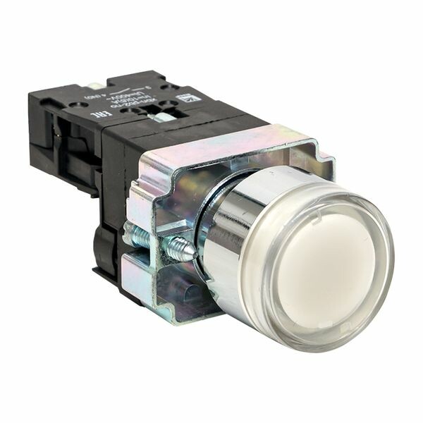 EKF Кнопка BA21 с подсветкой 24В белая NO (xb2-bw21-24) превью в интернет-магазине электрики Форум Электро в Москве