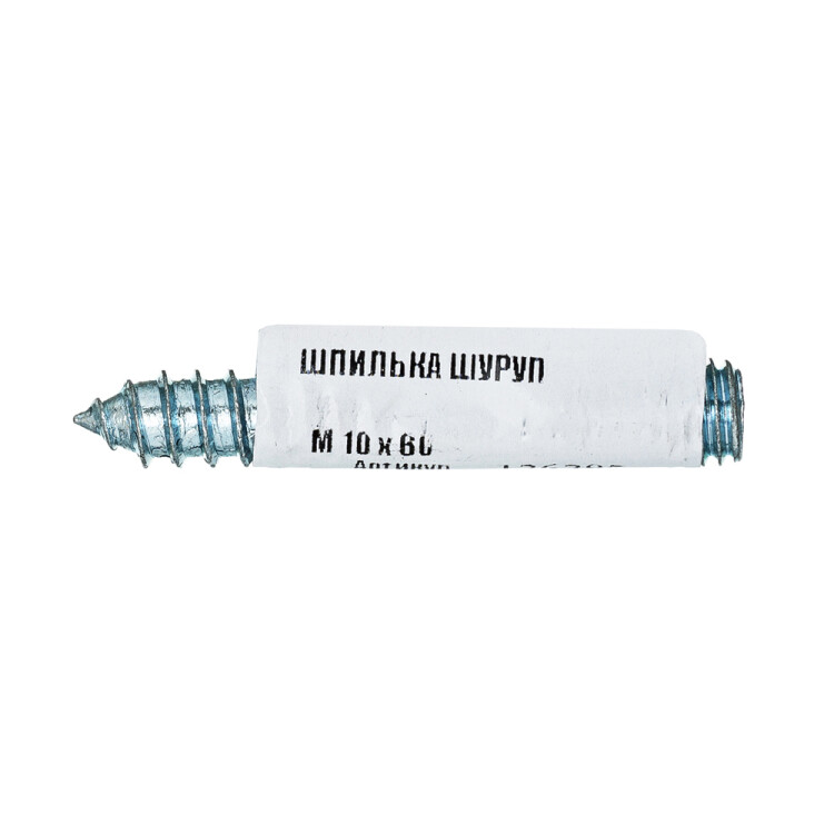 Шуруп-шпилька М10х60 - накл. Tech- Krep (136385) превью в интернет-магазине электрики Форум Электро в Москве