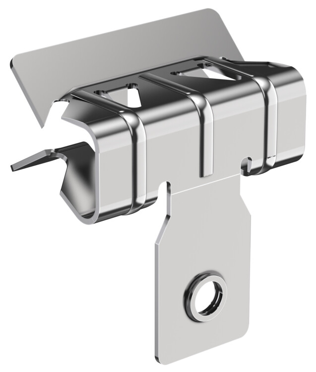 IEK Зажим балочный 2-7мм с ушком и резьбой М6 HDZ (=this.property.MANUFACTURERCODE}) фото в интернет-магазине Форум Электро в Москве