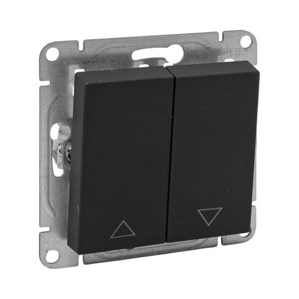 Картинка EKF Эпика Механизм выключателя, для жалюзей, чёрный. (UP1-SWB-25) в интернет-магазине Форум Электро в Москве