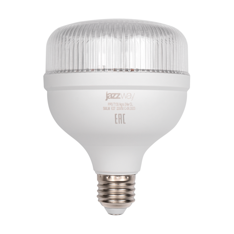 Jazzway PPG T130 Agro 24w CL E27 (.5050365) превью в интернет-магазине электрики Форум Электро в Москве