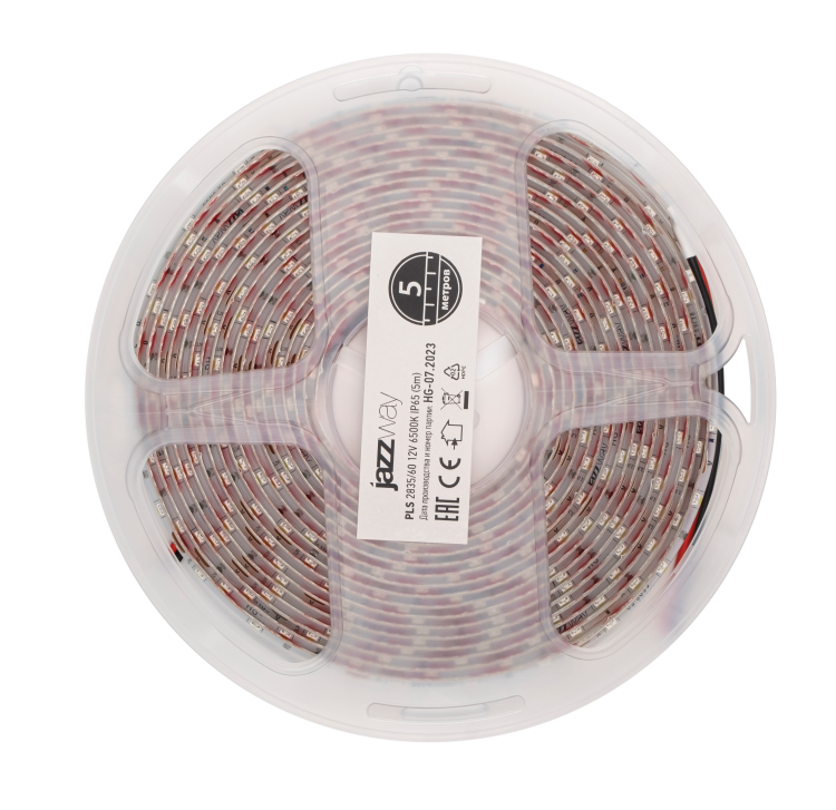 Jazzway Лента PLS 2835/ 60-12V W IP65 5m (белый свет) (.2859013) превью в интернет-магазине электрики Форум Электро в Москве