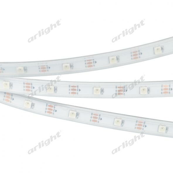 Arlight Лента SPI 2-5000P 5V RGB (5060, 150 LED x1) (026380) превью в интернет-магазине электрики Форум Электро в Москве