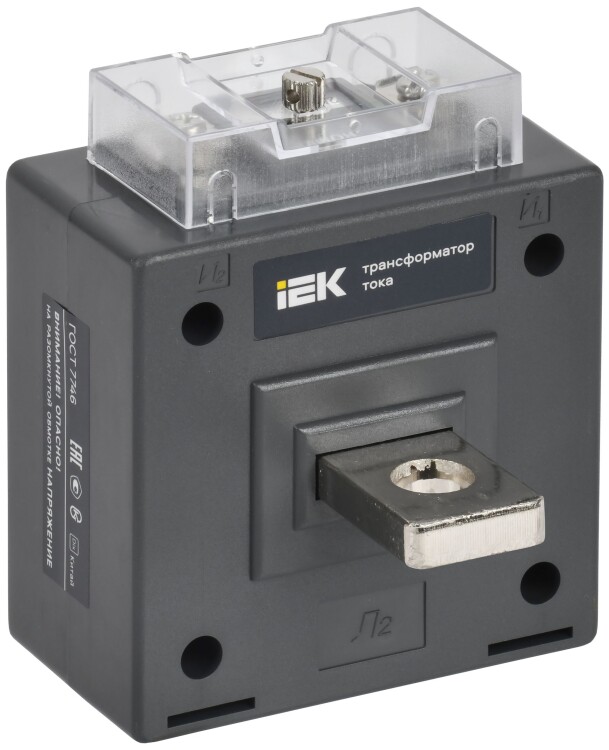 IEK Трансформатор тока ТТИ-А 600/5А 5ВА класс 0,5S МПИ08 (ITT10-3-05-0600-08) превью в интернет-магазине электрики Форум Электро в Москве
