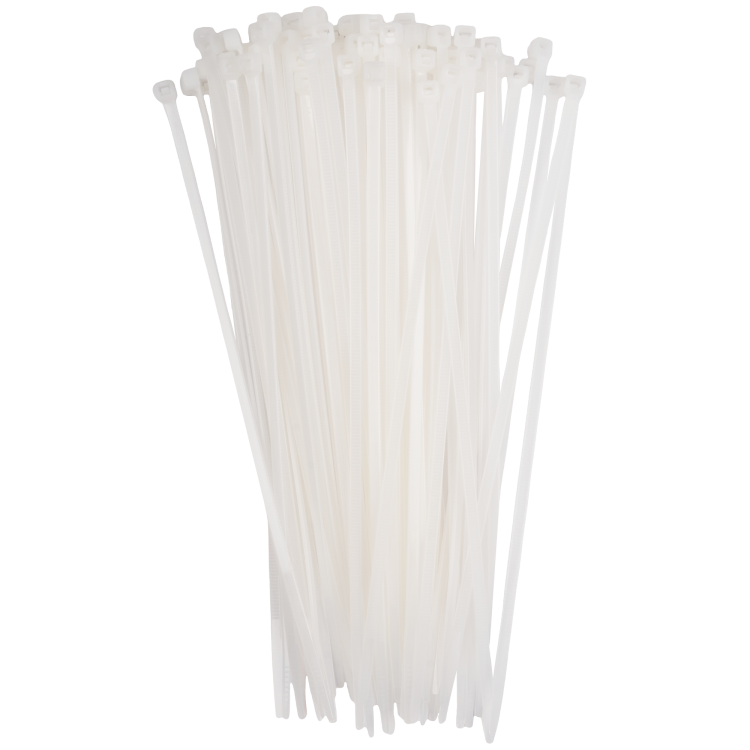Кабельная стяжка PCT 3,6x200-100WH PA6.6 Jazzway (100 шт/уп) (.5053793) превью в интернет-магазине электрики Форум Электро в Москве