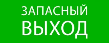 EKF PROxima Пиктограмма "Запасный выход" 240х95мм (для SAFEWAY-10) (pkal-02-02) превью в интернет-магазине электрики Форум Электро в Москве