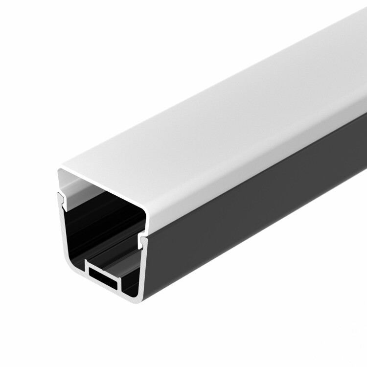 Arlight Профиль с экраном LINE-D-3734-2000 TETRA BLACK+OPAL (Алюминий) (055072) превью в интернет-магазине электрики Форум Электро в Москве