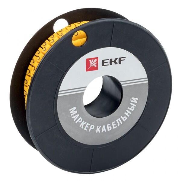 EKF Маркер кабельный 6,0 мм2 "C" (350 шт.) (ЕС-3) PROxima (=this.property.MANUFACTURERCODE}) фото в интернет-магазине Форум Электро в Москве
