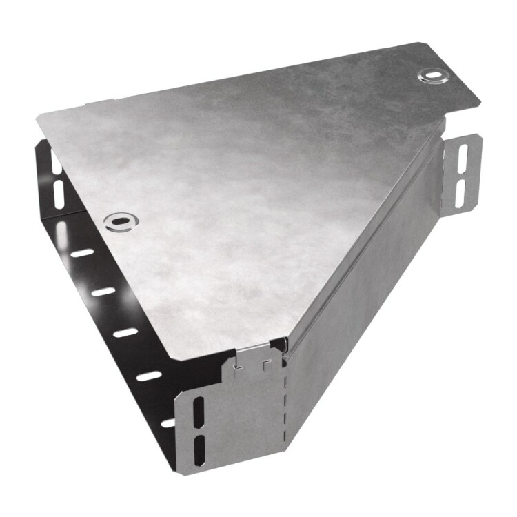 Промрукав Переходник левый с крышкой Стандарт 300х100х80 (PR16.0498) превью в интернет-магазине электрики Форум Электро в Москве