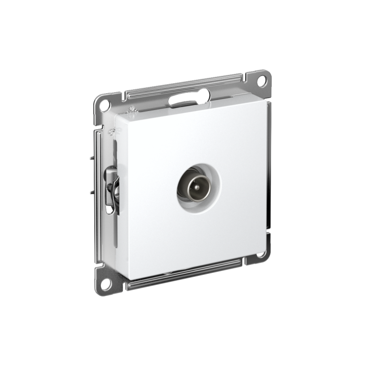 Картинка Systeme Electric AtlasDesign Бел Розетка TV оконечная 1DB, механизм (ATN000191) в интернет-магазине Форум Электро в Москве