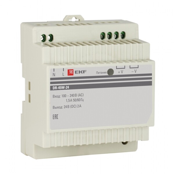 EKF PROxima Блок питания 24В DR-45W-24.