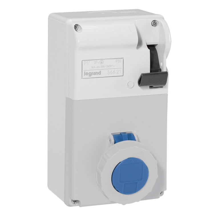 Legrand P17Щит с блок. 16А 2К+З 230В IP66. (056621) превью в интернет-магазине электрики Форум Электро в Москве