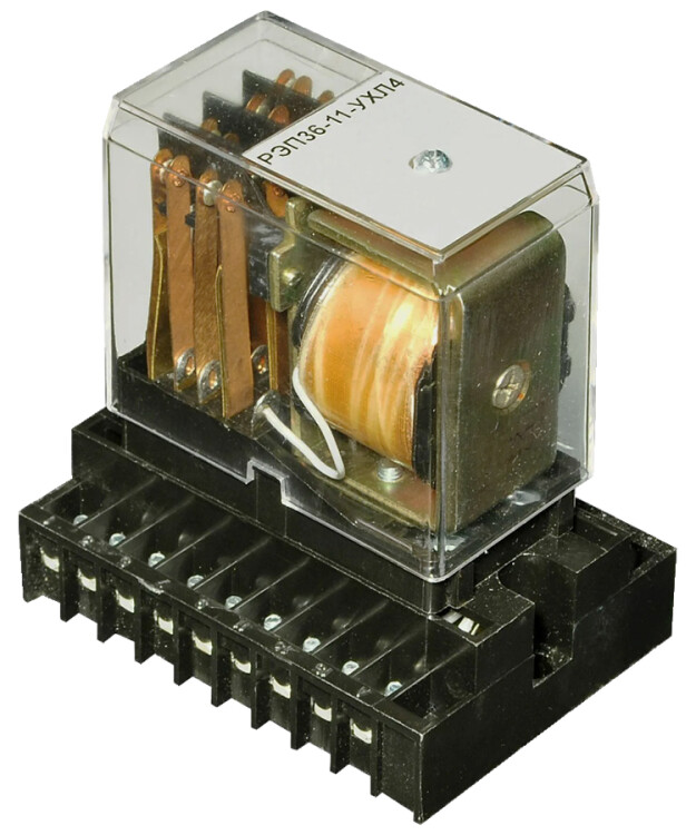 Электротехник РЭП36-11 УХЛ4, 12В, 8з, переднее присоединение, IP00, реле промежуточное (ET219218) превью в интернет-магазине электрики Форум Электро в Москве