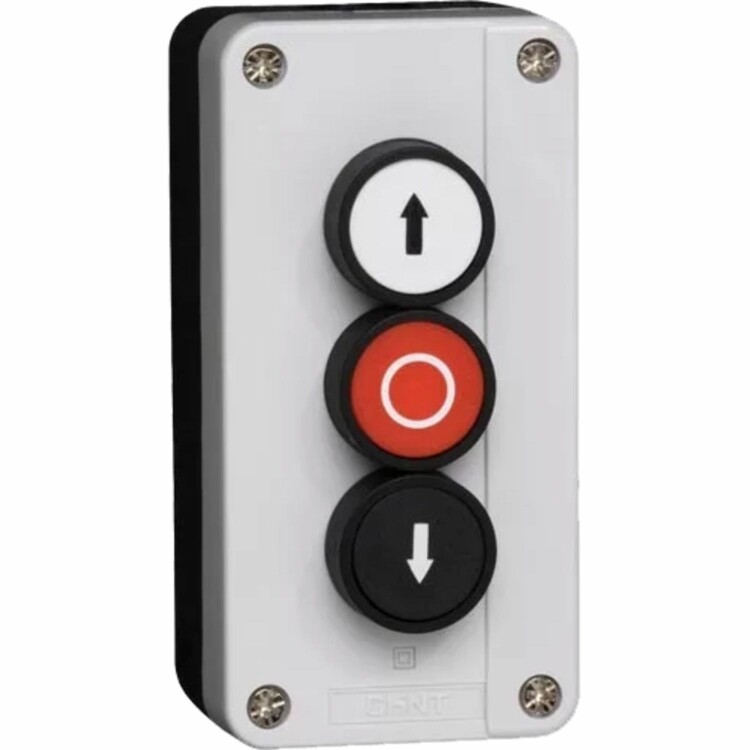 CHINT Кнопочный пост NP2-B324, 1НО+1НО+1НЗ (R) (573947) превью в интернет-магазине электрики Форум Электро в Москве